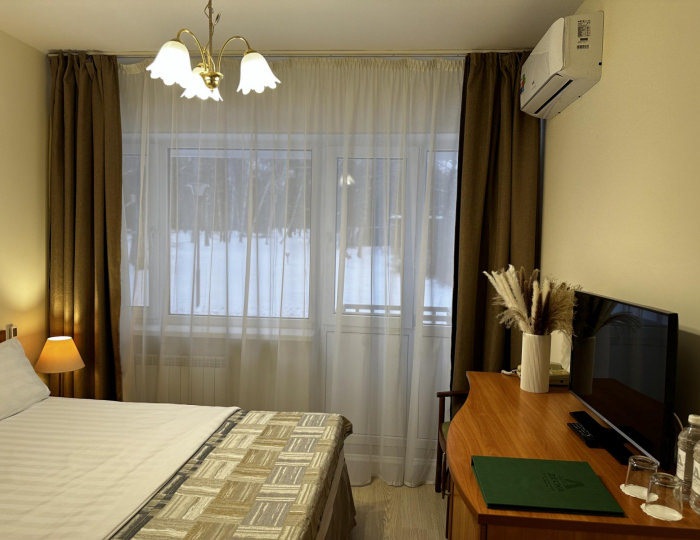 Комфорт с 1 двуспальной кроватью (главный корпус) - Оздоровительный комплекс «Десна»