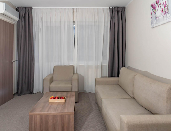 2-местный 2-комнатный номер полулюкс улучшенный (главный корпус) - Оздоровительный комплекс «Десна»