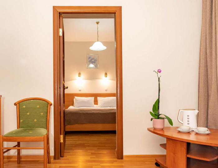 2-местный 2-комнатный номер полулюкс (главный корпус) - Оздоровительный комплекс «Десна»